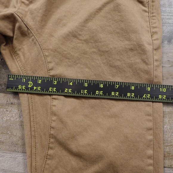 Ring of Fire stretch twill joggers men's medium tan - Picture 8 of 11